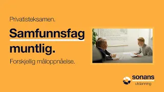 Samfunnsfag | Muntlig eksamen