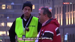 Skjult kamera: Mads Hansen er parkeringsvakt i Göteborg
