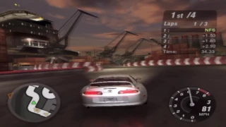 Need for Speed: Underground 2 Gameplay Walkthrough - Toyota Supra Street X Test Drive