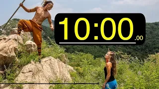 10 Minutes WORKOUT TIMER with MUSIC | 10 Min Countdown Timer