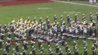 Notre Dame Band Owns the USC Coliseum ~ Pregame