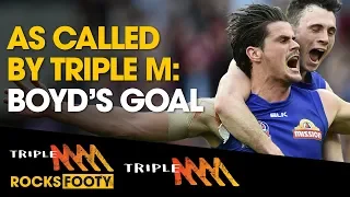 Tom Boyd's 2016 Grand Final Goal As Called By Brian Taylor | Triple M Footy | Triple M