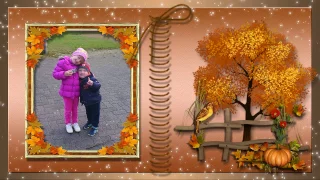 Бесплатный проект Proshow Producer "Осенний семейный фотоальбом"(Autumn family photo album)
