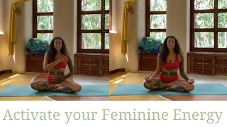 Divine Feminine Meditation & Yoga Flow 20 min daily practice