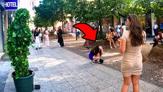 She had a Heart Attack!!! Craziest Reactions! Bushman Prank!