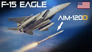 Long Range AMRAAM | How Good Is The Aim-120D ? | Digital Combat Simulator | F-15 Eagle |