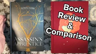 Book Review and Comparison of Assassin's Apprentice by Robin Hobb - Folio Society vs Illustrated Ed