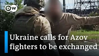 Russia claims 959 Azov defenders have surrendered | DW News