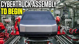 Tesla Cybertruck’s 9,000 Ton Giga Press ASSEMBLY Ramp Up In Giga Texas! Tesla News