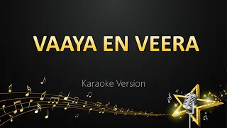 Vaaya En Veera - Leon James  (Karaoke Version)