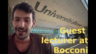 Martin Anev - Bocconi University Guest Lecturer On 'Programming with Python'