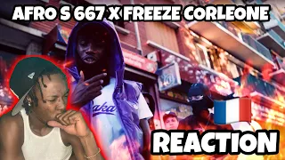 AMERICAN REACTS TO FRENCH DRILL RAP! Afro S 667 ft. Freeze Corleone 667 - C10 English Translation