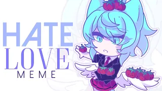 Hate Love // MEME - Gacha Club