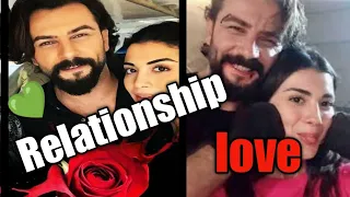 Özge yagiz and gökberk demiric with relation start set of yemin (relationship) (love)
