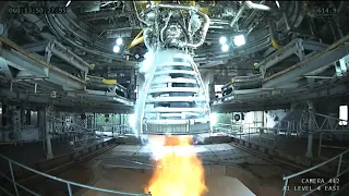 NASA's RS-25 Engine Hot Fire Test at Stennis | New Artemis Moon Rocket Engines