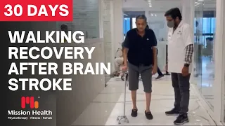 Recovery In 30 Days Post Brain Stroke With Robotic Physiotherapy In India | Fastest Paralysis Rehab