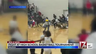 Pepper spray used to break up Raleigh basketball tourney fight