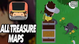 SNEAKY SASQUATCH 2.0 Story Gameplay Walkthrough Part 2 - All Treasure Maps (Apple Arcade)