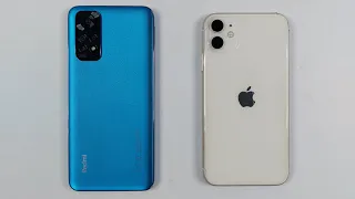 Xiaomi Redmi Note 11 Vs iPhone 11 - SPEED TEST | Snapdragon 680 Vs Apple A13