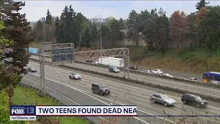 2 teens found dead with gunshot wounds in the same area | FOX 13 Seattle