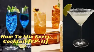 How To Mix Every Cocktail 🍸 Method Mastery 🍹 Epicurious🍹🍷 2021 #11