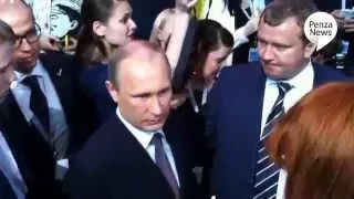 Людмила Коломыцева и Владимир Путин о дачных перевозках в Пензе