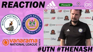 Adam Lakeland Reaction | Buxton vs Curzon Ashton | Vanarama National League North