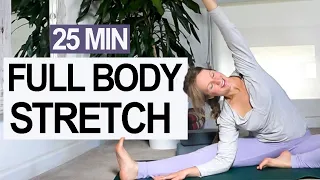 25 min FULL BODY YOGA STRETCH for Injury Prevention & Flexibility (Great Post Workout Stretch)