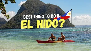 is KAYAKING the best thing to do in EL NIDO? (we think it might be) 🇵🇭