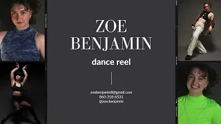 Zoe Benjamin Dance Reel