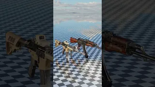 AK47 VS M4