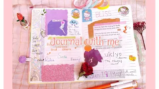 Aesthetic pink journal with me 🎀 #journaling #journalingideas