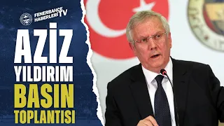 Fenerbahçe Eski Başkanı Aziz Yıldırım Basın Toplantısı Düzenledi!