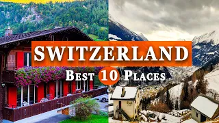 The 10 Most Amazing Places to Visit in Switzerland 2024🇨🇭 Switzerland Travel Guide 2024