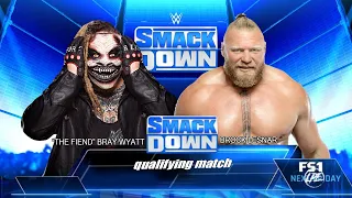 WWE 2K23 | BRAY WYATT vs BROCK LESNAR - PARTIDO CLASIFICATORIO | SMACK DOWN