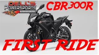 CBR300R First Ride and Review. Great Bike Great Price