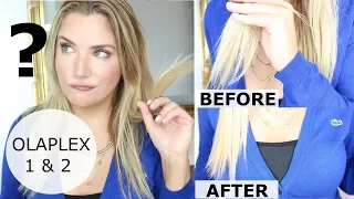 Olaplex Nº1 & Nº2 Before & After