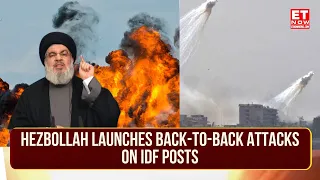 Hezbollah Bombs 8 Israeli Bases | Missile Strike On IDF | Avenged US Airstrikes On Iran? | ET Now