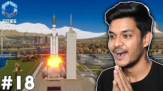 Rocket Launch Station | Cities Skylines 2 Gameplay