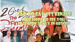 KATHNIEL TO GOOD TO BE TRUE FINALE MEDIA CONFERENCE NIGHT CONGRATS ITS A WRAP