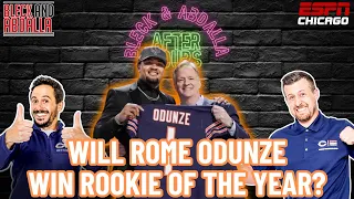 Could Chicago Bear Rome Odunze Run Away With Rookie Of The Year Over Caleb Williams?