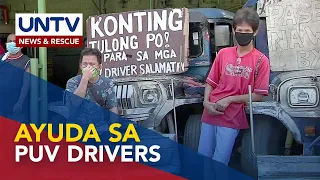 Ayuda para sa mga driver ng pampasaherong jeep at bus, inilunsad na ng LTFRB