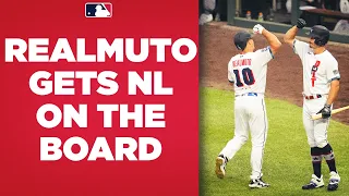 J.T. Realmuto homers to give the National League their first run of the All-Star Game!