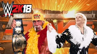 WWE 2K18: Hulk Hogan (c) vs Ric Flair - Undisputed Championship