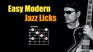 Easy Modern Jazz Licks - Step by Step - Achim Kohl - Jazz Guitar