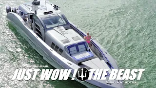 THE BEAST | MIDNIGHT EXPRESS | 3 LOCATIONS | HAULOVER | MIAMI RIVER | KEY BISCAYNE | YACHTSPOTTER
