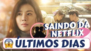 Mais  doramas saindo da Netflix ! Removidos de junho 2024