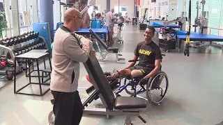 Army combat medic shares story of resilience after undergoing rehab at Center for the Intrepid