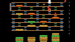 NES Longplay [312] BurgerTime