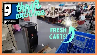 GOODWILL Wheeled Out FRESH CARTS | Thrift With Me | Reselling
